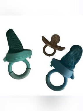 Baby  Feeding Pacifier Teether Bundle Set